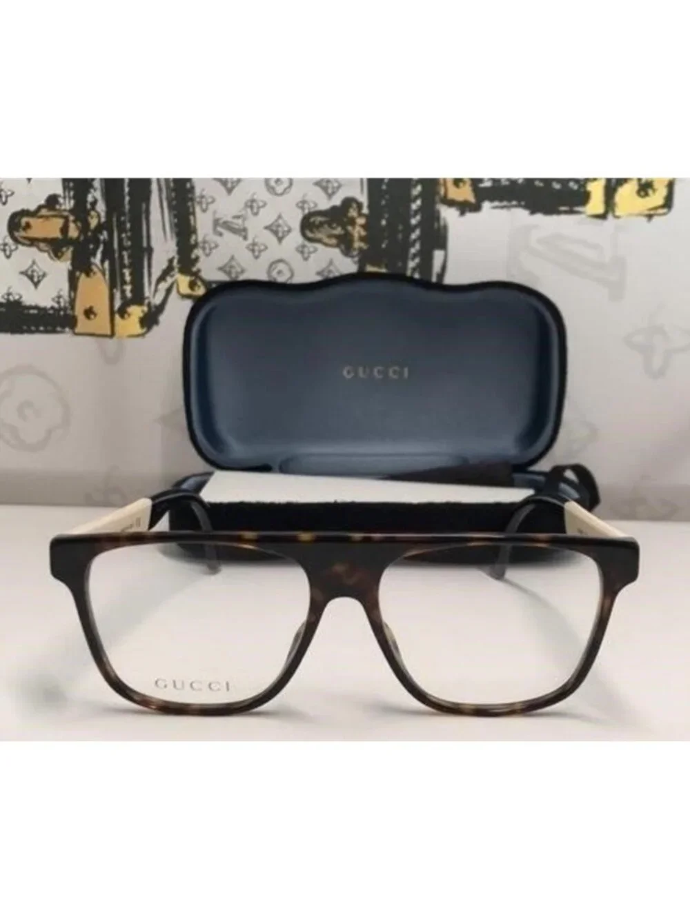 Gucci Tortoiseshell Gucci GG0465O 003 – Havana & Ivory |